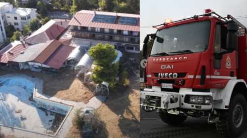 Φωτιά στην Κηφισιά: Ξέσπασε στο &quot;ξενοδοχείο φάντασμα&quot; Grand Chalet