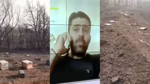 Συγκινεί ο μελισσοκόμος του Έβρου: "Μισή ώρα ξάπλωσα στη καμένη γη κι έκλαιγα - Έχασα τα κορίτσια μου"