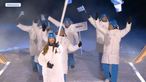 Χειμερινοί Ολυμπιακοί Αγώνες: Η στιγμή της παρέλασης της ελληνικής αποστολής στο Σαν Σίρο [βίντεο]