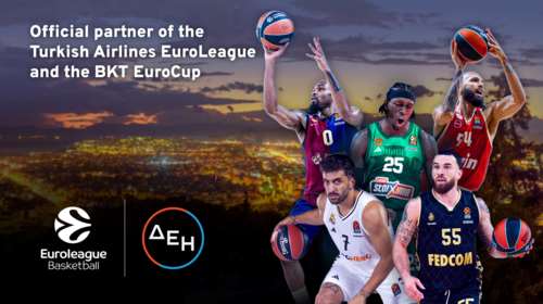 ΔΕΗ και Euroleague Basketball ανακοινώνουν πολυετή συνεργασία