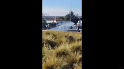 Θεσσαλονίκη: Συναγερμός από διαρροή αερίου στη Θέρμη - Ζώνη ασφαλείας 500 μέτρων [βίντεο]