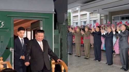 Έφθασε στη Ρωσία ο Κιμ Γιονγκ Ουν με το πολυτελές τεθωρακισμένο τρένο του για να συναντήσει τον Πούτιν