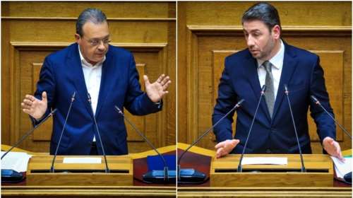 Σύγκρουση Φάμελλου-Ανδρουλάκη για τη συνάντηση με Μητσοτάκη: &quot;Λες κι οι υποκλοπές δεν έγιναν ποτέ&quot; - &quot;Κατήφορος χωρίς τέλος&quot;