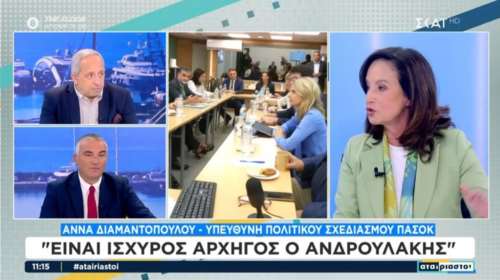 &quot;Καρφιά&quot; Διαμαντοπούλου γιν Ανδρουλάκη: Είναι ισχυρός αρχηγός αλλά υπάρχουν ζητήματα με την εικόνα του [βίντεο]
