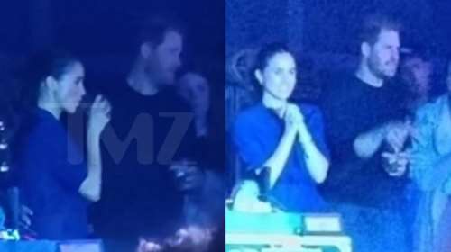 Πένθος τέλος: Χάρι και Μέγκαν "τα σπάνε" σε συναυλία, 16 μέρες μετά την κηδεία της Ελισάβετ [Εικόνες - Βίντεο]