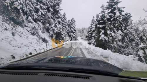 Κακοκαιρία Διομήδης: Καταρρακτώδεις βροχές στη Φθιώτιδα - Στα λευκά τα ορεινά [εικόνες-βίντεο]