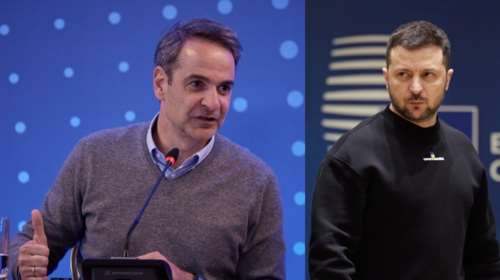 Τηλεφωνική επικοινωνία Μητσοτάκη - Ζελένσκι: Η Ελλάδα θα βρίσκεται στο πλευρό της Ουκρανίας για όσο χρειαστεί