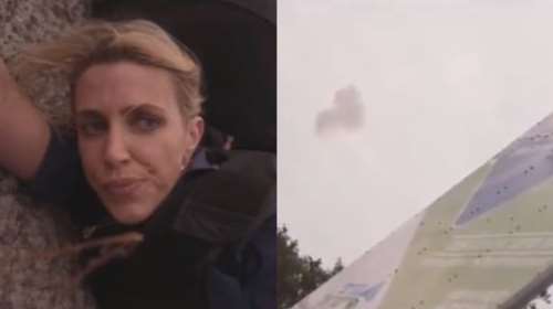 Πόλεμος στο Ισραήλ: Ρεπόρτερ του CNN μεταδίδει live κρυμμένη σε τάφρο και με τις ρουκέτες να πέφτουν &quot;βροχή&quot;