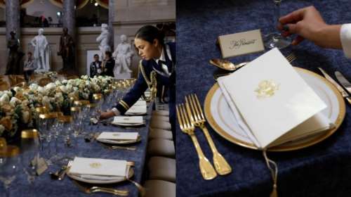 Ορκωμοσία Τραμπ: Με χρυσά μαχαιροπίρουνα το γεύμα- Τρία πιάτα με κέικ καβουριού, μοσχάρι Νεμπράσκας και Cabernet Sauvignon