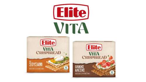 Η Elite παρουσιάζει τη νέα σειρά ELITE VITA CRISPBREAD για τραγανή απόλαυση και ισορροπημένη διατροφή