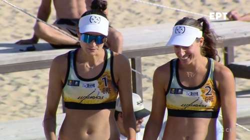 Beach Volley: Ασημένιο μετάλλιο στο Παγκόσμιο για Μαναβή και Τριανταφυλλίδη - Σκληρή μάχη στον τελικό [βίντεο]