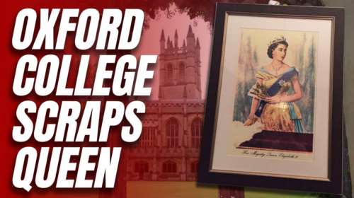 &quot;Ανταρσία&quot; στο πανεπιστήμιο της Οξφόρδης: Φοιτητές κατέβασαν πορτρέτο της βασίλισσας Ελισάβετ- Καταγγέλουν &quot;αποικιοκρατία&quot;