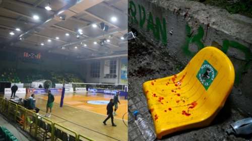 ΠΑΟ - Ολυμπιακός: Σοβαρά επεισόδια με δακρυγόνα στο κλειστό του Αγίου Θωμά - 5 τραυματίες αστυνομικοί