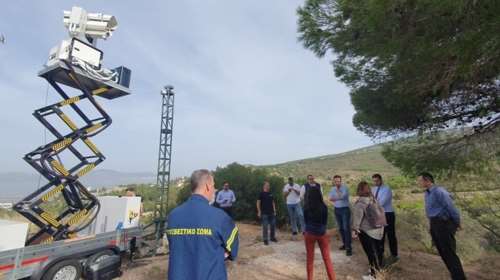 Η τεχνολογία κατά των πυρκαγιών: Σε δύο λεπτά εντοπίστηκε αυτόματα καπνός στην Πεντέλη σε ακτίνα 2,5 χλμ