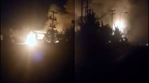 Σχηματάρι: Φωτιά σε εργοστάσιο στο 65ο χλμ Αθηνών-Λαμίας