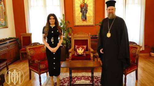 Κίμπερλι Γκίλφοϊλ: Με τον Μητροπολίτη Θεσσαλονίκης Φιλόθεο συναντήθηκε η πρέσβης των ΗΠΑ