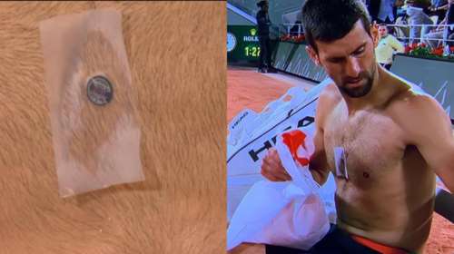 "Iron Man" ο Νόβακ Τζόκοβιτς: Η μυστηριώδης συσκευή στο στήθος του στο Roland Garros [Εικόνες - Βίντεο]