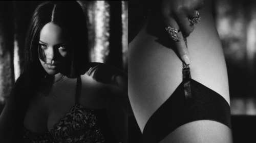 Η Ριάνα φόρεσε τα σέξι μαύρα εσώρουχά της και &quot;έριξε&quot; το Instagram [Εικόνες]