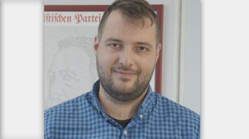 Νέος Γραμματέας της ΚΝΕ ο 30χρονος μηχανικός Θοδωρής Κωτσαντής - Μέλος από 13 ετών