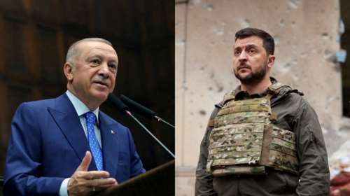 Ο Ερντογάν πιέζει τον Ζελένσκι για τη διαμετακόμιση των ουκρανικών σιτηρών