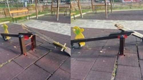 Σοκ στην Καβάλα: Έσπασε τραμπάλα σε παιδική χαρά και τραυματίστηκε 6χρονο κοριτσάκι