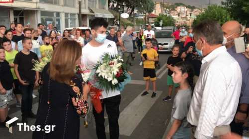 Μίλτος Τεντόγλου: Με τιμές ήρωα τα Γρεβενά υποδέχθηκαν τον χρυσό Ολυμπιονίκη [Βίντεο - Εικόνες]