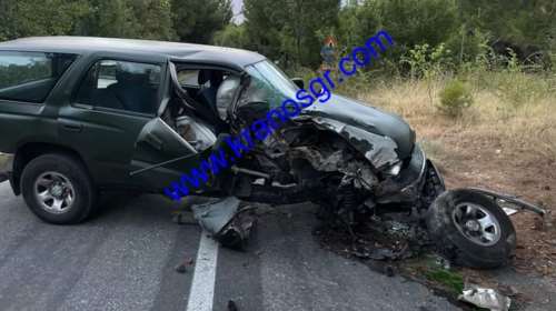 Θεσσαλονίκη: Στρατιωτικό τζίπ έπεσε σε δέντρο - Ελαφρά τραυματίας ο οδηγός