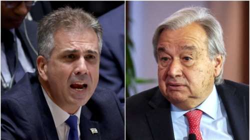 Σκληρή επίθεση του Ισραηλινού ΥΠΕΞ στον Αντόνιο Γκουτέρες: Δεν του αξίζει να ηγείται του ΟΗΕ