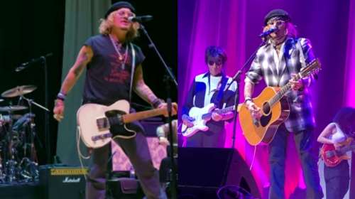 Δίκη Ντεπ vs Χέρντ: Ο Τζόνι ροκάρει με κιθάρα σε συναυλία κολλητού του λίγο πριν την ετυμηγορία του δικαστηρίου