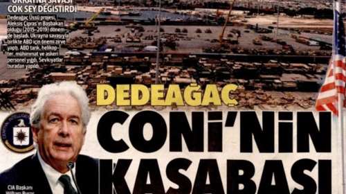 &quot;Η κωμόπολη του Τζόνι&quot;: Νεύρα στην Άγκυρα για τη μυστική επίσκεψη του διευθυντή της CIA στην Αλεξανδρούπολη