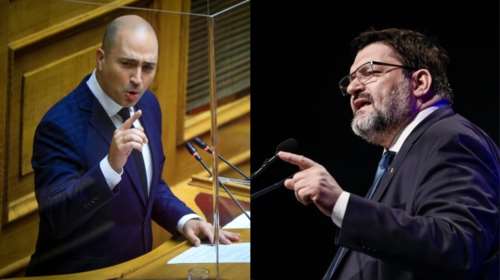 Χαμός στο Twitter με τους Μπογδάνο-Κρανιδιώτη: &quot;Με καφριλίκι ταΐζει σανό&quot; - &quot;Μάθε να καβαλάς παπί, θα γίνεις ντελιβεράς&quot;