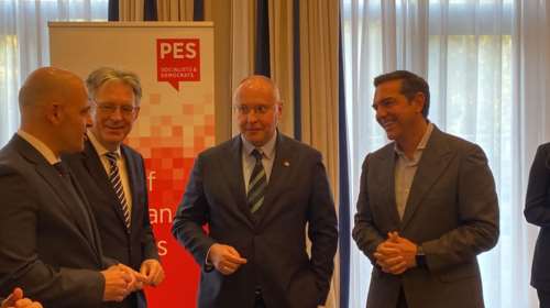 Τσίπρας στους Ευρωσοσιαλιστές: Ζήτησε κυρώσεις στην Τουρκία, ευρωομόλογο και να τερματιστεί ο πόλεμος στην Ουκρανία