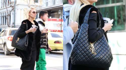 Αλεξάνδρα Παναγιώταρου: Βόλτα στο κέντρο της Αθήνας με τσάντα που κοστίζει 4.900 ευρώ [Εικόνες]