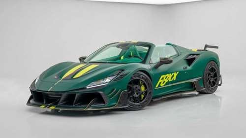 Ferrari F8XX σε πρασινάκι από την Mansory