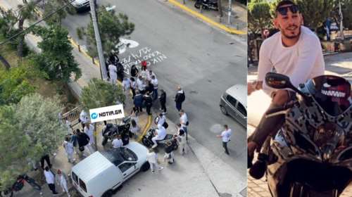 Τροχαίο στον Άλιμο: Σπαρακτικές σκηνές στην κηδεία του 28χρονου Νίκου - Ντυμένοι στα λευκά είπαν &quot;αντίο&quot; οι φίλοι του [Εικόνες - Βίντεο]