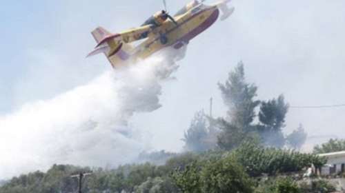 Υπό μερικό έλεγχο η φωτιά στην Κέρκυρα - Οριοθετήθηκε αυτή στο Άγιο Όρος