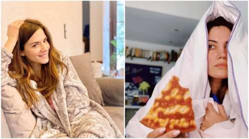 Oι Ελληνίδες celebrities μας δείχνουν τι φοράνε πραγματικά στο σπίτι (όπως δεν τις έχουμε ξαναδεί)