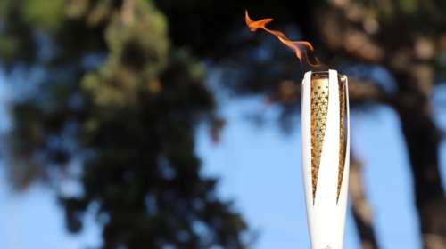 Κεκλεισμένων των θυρών η Τελετή Παράδοσης της Ολυμπιακής Φλόγας