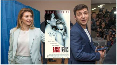 Ο Βολοντίμιρ, η Ολένα και το "Βασικό Ένστικτο": Πώς ο Ζελένσκι φλέρταρε τη γυναίκα του με "όπλο" τη Σάρον Στόουν