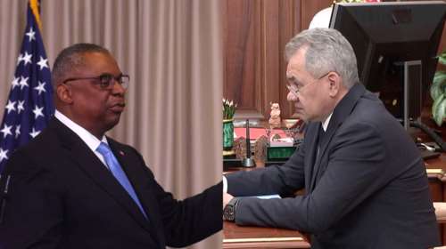 ΗΠΑ - Ρωσία: Τηλεφωνική επικοινωνία μετά από 3 μήνες - Άμεση εκεχειρία στην Ουκρανία ζητά ο Αμερικανός υπουργός Άμυνας