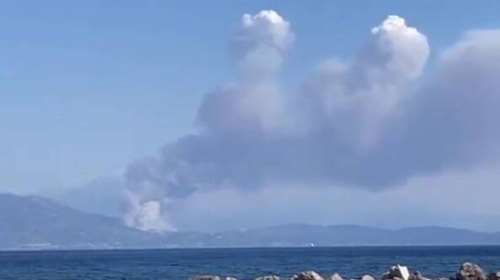 Η φωτιά στο Ρέθυμνο από δορυφόρο - Μέχρι το Μεσολόγγι έφτασαν οι καπνοί από την Πάτρα [βίντεο]