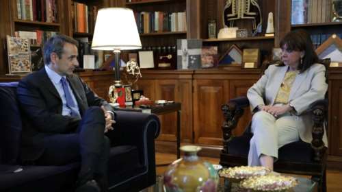 Μητσοτάκης σε Σακελλαροπούλου: Θα ανακοινώσουμε άμεσα σχέδιο εξοικονόμησης ενέργειας για νοικοκυριά και επιχειρήσεις