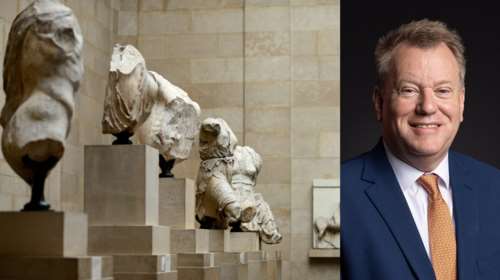 &quot;Σύμμαχος&quot; ο πιο γνήσιος υποστηρικτής του Brexit: &quot;Να επιστρέψουμε τα Γλυπτά του Παρθενώνα στην Ελλάδα ως εφάπαξ δώρο&quot;