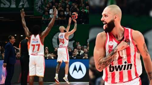 Παναθηναϊκός - Ολυμπιακός 89-94: Ο Εβάν Φουρνιέ &quot;υπέγραψε&quot; το διπλό στη ματσάρα του ΟΑΚΑ [βίντεο]