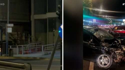 Άλιμος: Καραμπόλα 8 οχημάτων με 9 τραυματίες τα ξημερώματα στη Λεωφόρο Ποσειδώνος [βίντεο]