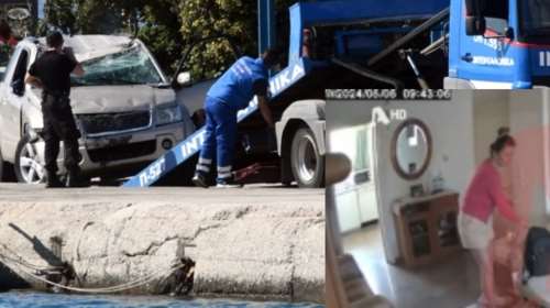 Βίντεο ντοκουμέντο: Οι τελευταίες κινήσεις της 48χρονης πριν τη βουτιά θανάτου στο λιμάνι της Πάτρας - &quot;Είχε χάσει το σπίτι της&quot;