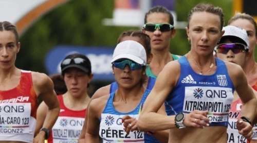 &quot;Χρυσή&quot; η Αντιγόνη Ντρισμπιώτη: Πρωταθλήτρια Ευρώπης στο βάδην, σε ηλικία 38 ετών [βίντεο]