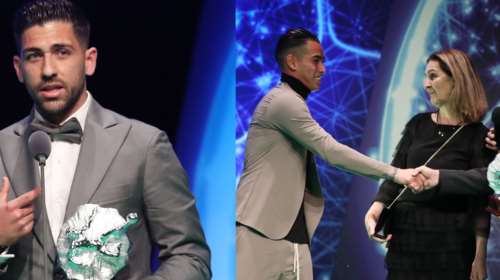 Συγκίνηση στα Βραβεία ΠΣΑΠΠ: Η μάχη του Μπακασέτα με την κατάθλιψη και το δώρο του Αραούχο στους γονείς του Άλκη