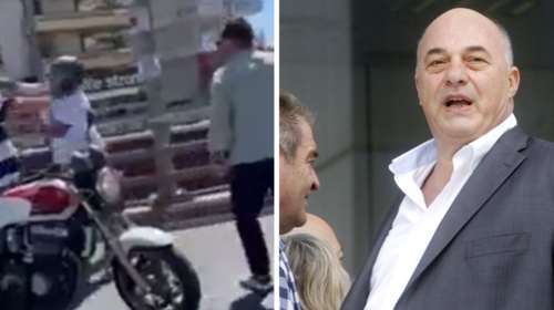 Αχιλλέας Μπέος: Η απάντηση μετά τον σάλο για τον ξυλοδαρμό οδηγού μηχανής στη μέση του δρόμου - "Είμαι λαϊκός άνθρωπος"