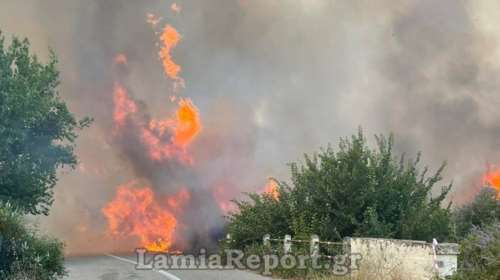 Φθιώτιδα: Χωρίς μέτωπο η πυρκαγιά στο Αχλάδι - Στάλθηκε μήνυμα από το 112, επιχείρησαν αεροσκάφη και ένα ελικόπτερο [βίντεο]